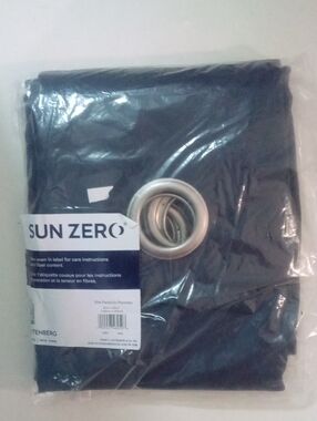 Sun Zero Window Curtain Grommet Panel 63" NWT $45 Lined
